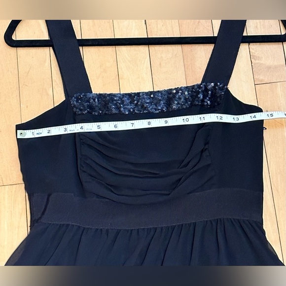 Kensie Black Tiered Dress Size 6 - Picture 6 of 10